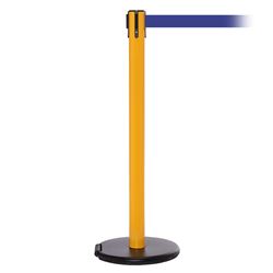 RollerSafety 250, Yellow, Barrier with 11' Blue Belt