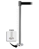 Tensabarrier 889F Permanently Fixed Stanchion