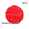 Chainboss RED Plastic Safety 2" Chain UV Resistant - 50ft box