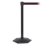 WeatherMaster 250, Black, Barrier with 11' Black/Red Stripe Belt