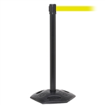 WeatherMaster 250, Black, Barrier with 11' Fluorescent Yellow Belt