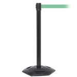 WeatherMaster 250, Black, Barrier with 11' Light Green Belt