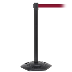 WeatherMaster 250, Black, Barrier with 11' Maroon Belt