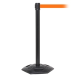 WeatherMaster 250, Black, Barrier with 11' Orange Belt