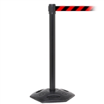 WeatherMaster 250, Black, Barrier with 11' Red/Black Diagonal Belt