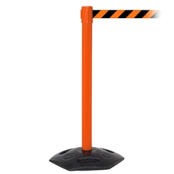 WeatherMaster 250, Orange, Barrier with 11' Orange/Black Diagonal Belt
