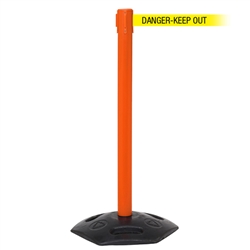 WeatherMaster 250, Orange, Barrier with 11' DANGER-KEEP OUT Belt