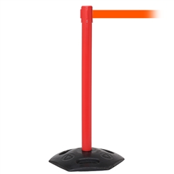 WeatherMaster 250, Red, Barrier with 11' Fluorescent Orange Belt