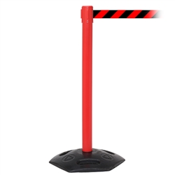 WeatherMaster 250, Red, Barrier with 11' Red/Black Diagonal Belt