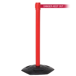 WeatherMaster 250, Red, Barrier with 11' DANGER-KEEP OUT - RED Belt