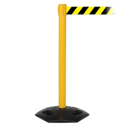 WeatherMaster 250 Xtra, Yellow, Barrier with 3" wide 11' Yellow/Black Diagonal Belt