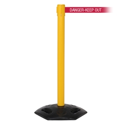 WeatherMaster 250, Yellow, Barrier with 11' DANGER-KEEP OUT - RED Belt