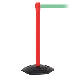 WeatherMaster 300, Red, Barrier with 16' Light Green Belt