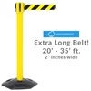 WeatherMaster 335 - Long 20â€™-35' ft. Belt Barrier, Rubber Base