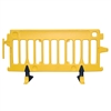 Avalon Crowd Control Plastic Barricade - Yellow