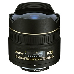 Nikon Nikkor 10.5mm f2.8 IF ED DX AF Lens