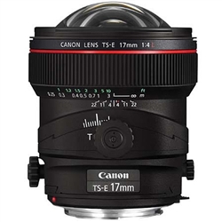 Canon TS-E 17mm f4L Tilt Shift Lens