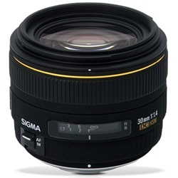 Sigma 30mm f1.4 EX DC HSM Lens for Digital Canon