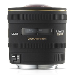 Sigma 4.5mm f2.8 HSM EX DC Circular Fisheye for Sony