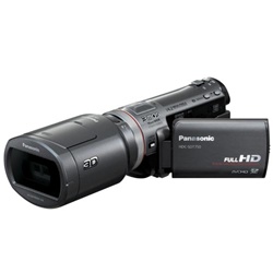 Panasonic HDC-SDT750 3D High Definition 3MOS Camcorder Black       SD slot 12X 3D BLK  2010