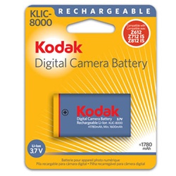 KODAK LI-ION Battery KLIC-8000