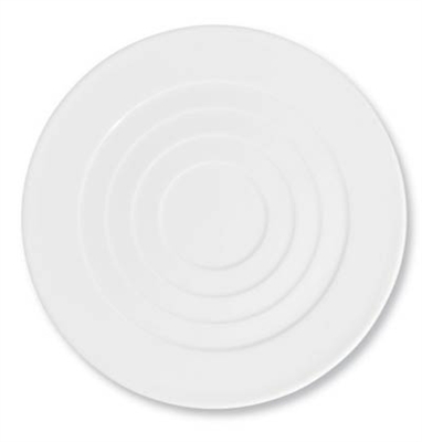 Hommage Buffet Round Plate - Round Concentric Center by Raynaud