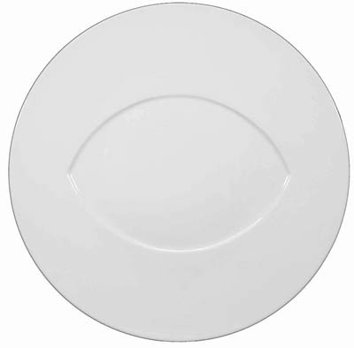 Hommage Dinner Plate - Almond Center by Raynaud