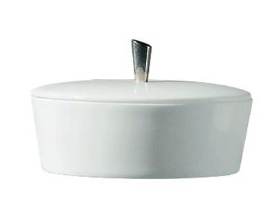 Hommage Covered Sugar Bowl with Metal Knob-Raynaud