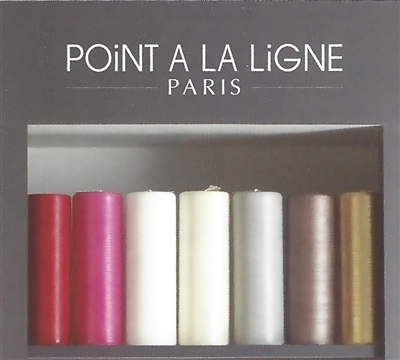 Very Large Silk Pillar - Point a La Ligne