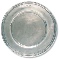 Match Pewter - Large Scribed Rim Charger