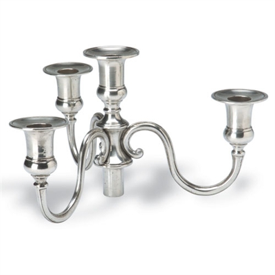 Arms for the 4 Flame Candelabra by Match Pewter