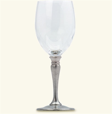 Crystal All Purpose Wine Glass by Match Pewter