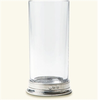 Crystal Highball Glass by Match Pewter