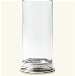 Crystal Highball Glass by Match Pewter