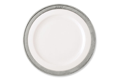 Convivio Dinner Plate by Match Pewter