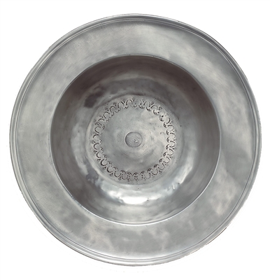 Wide Rimmed Bowl by Match Pewter