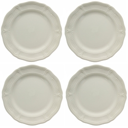 Pont Aux Choux White Dinner Plate (Set of 4) by Gien France