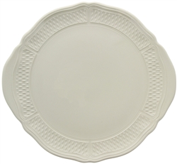 Pont Aux Choux White Cake Platter by Gien France