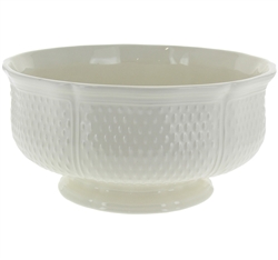 Pont Aux Choux White Open Vegetable Tureen (Large) by Gien France
