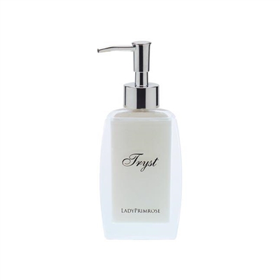 Tryst Body Velvet in Lucite Pump Decanter by Lady Primrose