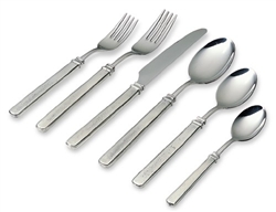 Gabriella 6-Piece Place Setting with Forged Blade by Match Pewter
