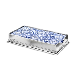 Dinner Napkin Box by Match Pewter