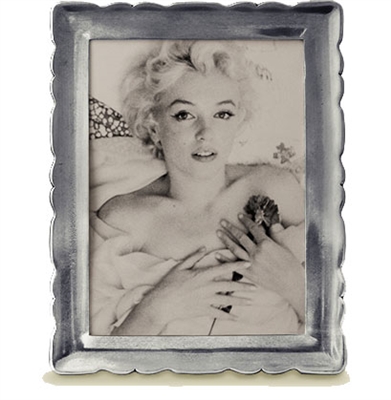 Carretti Large Rectangle Frame (5"x7") by Match Pewter