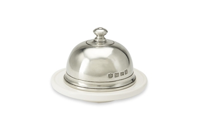 Convivio Small Butter Dome by Match Pewter