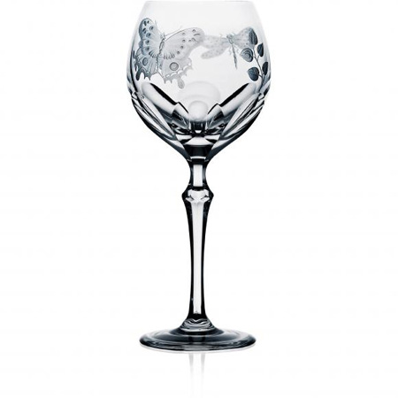 Varga Crystal - Springtime Clear Water Glass