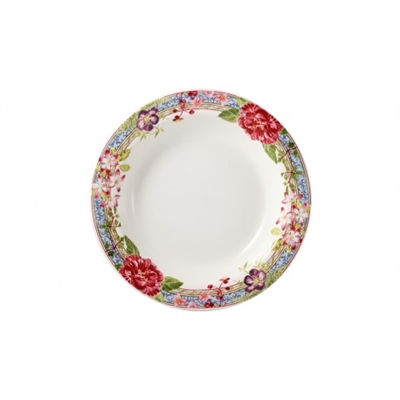 Millefleurs Round Deep Dish by Gien France