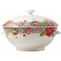 Millefleurs Soup Tureen by Gien France