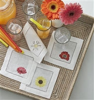 Fiori Cocktail Napkins by SFERRA