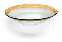 Annieglass - Roman Antique Wok Bowl