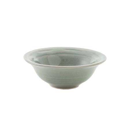 Belmont Crackle Celadon Cereal Bowl by Simon Pearce